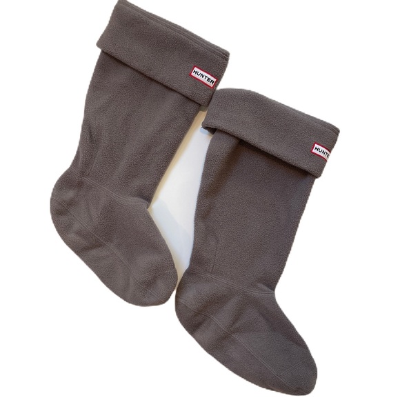 Hunter Original Welly Tall Fleece Boot Socks - Picture 1 of 7